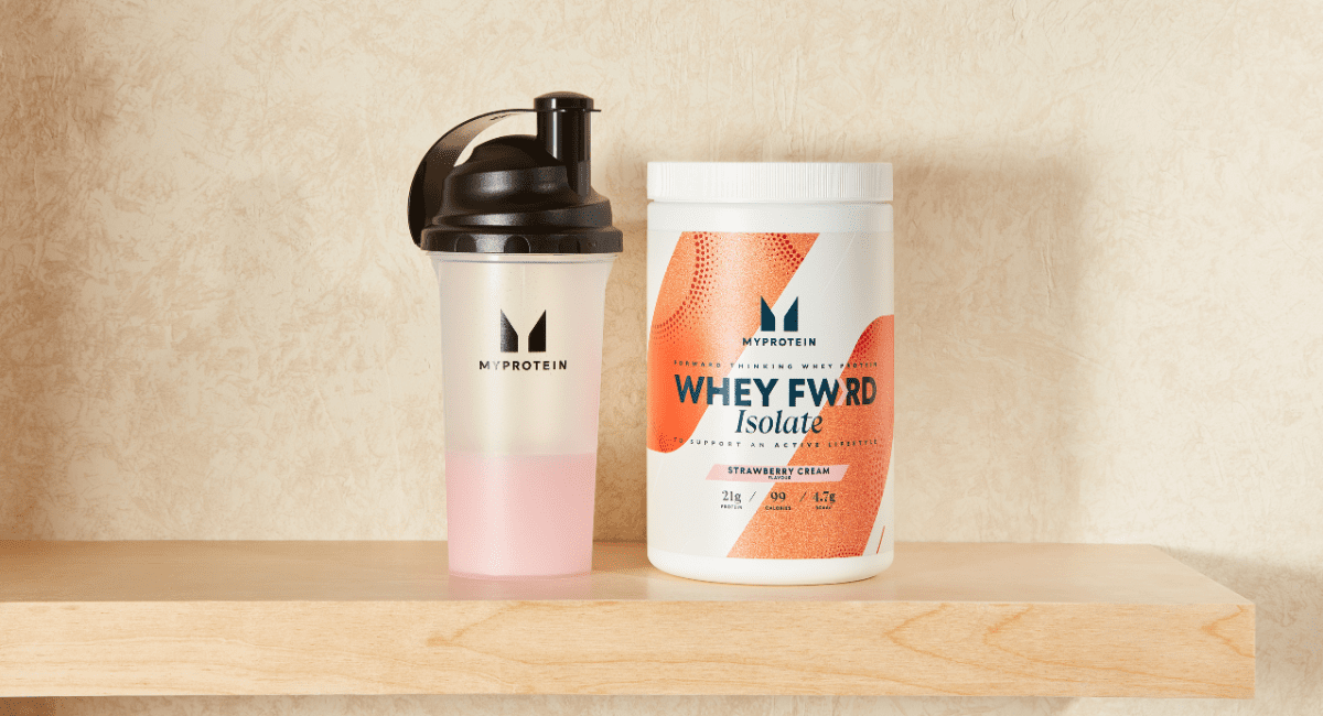 shaker with water