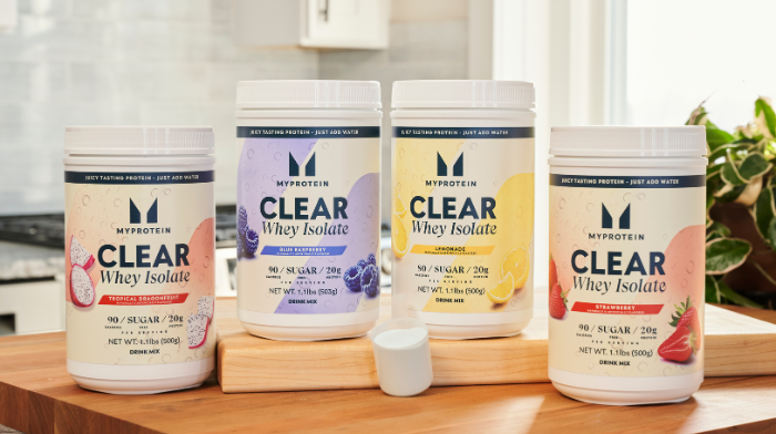 Clear Whey Isolate range