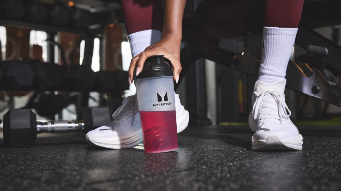 Myprotein shaker with Clear Whey Isolate