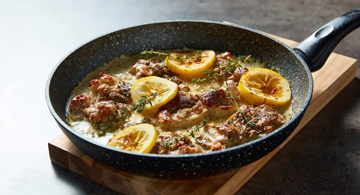 Creamy Lemon & Thyme Chicken