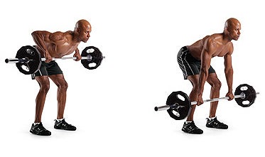 bent over row