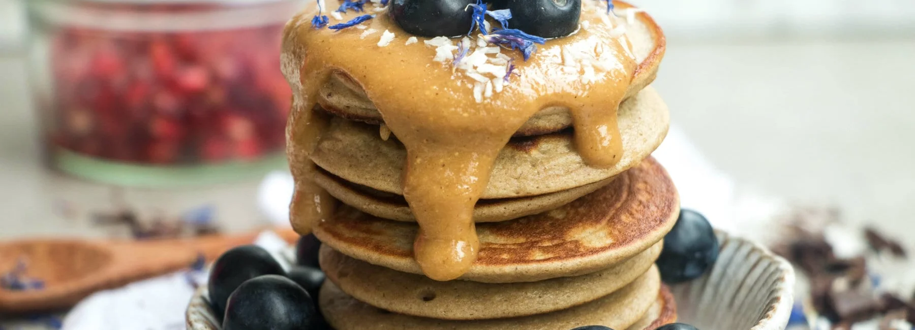 rice flour protein pancakes
