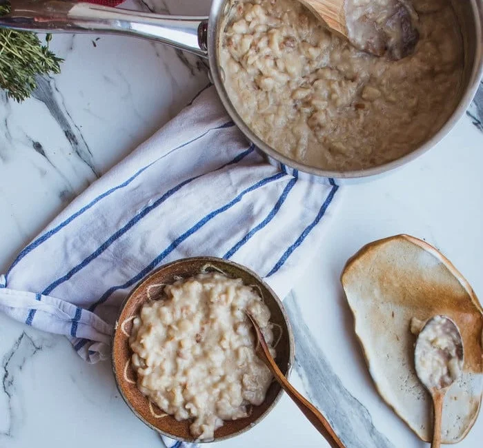apple pie protein porridge