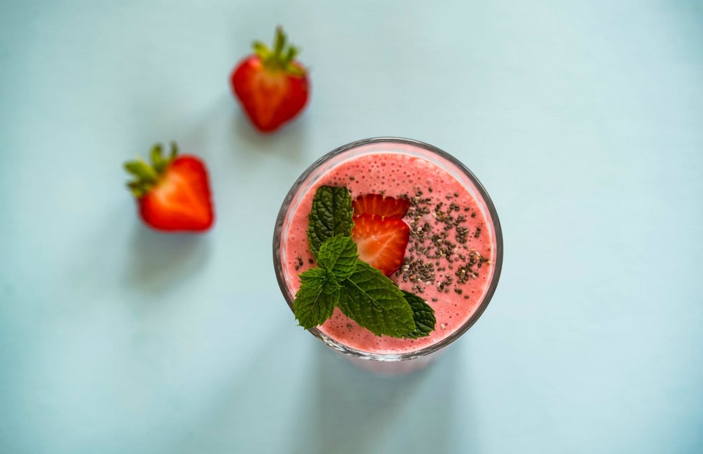strawberry smoothie