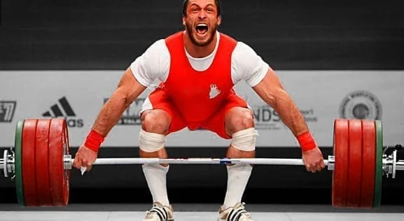 Snatch deadlift