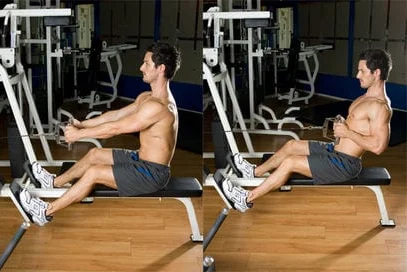 Cable seated row