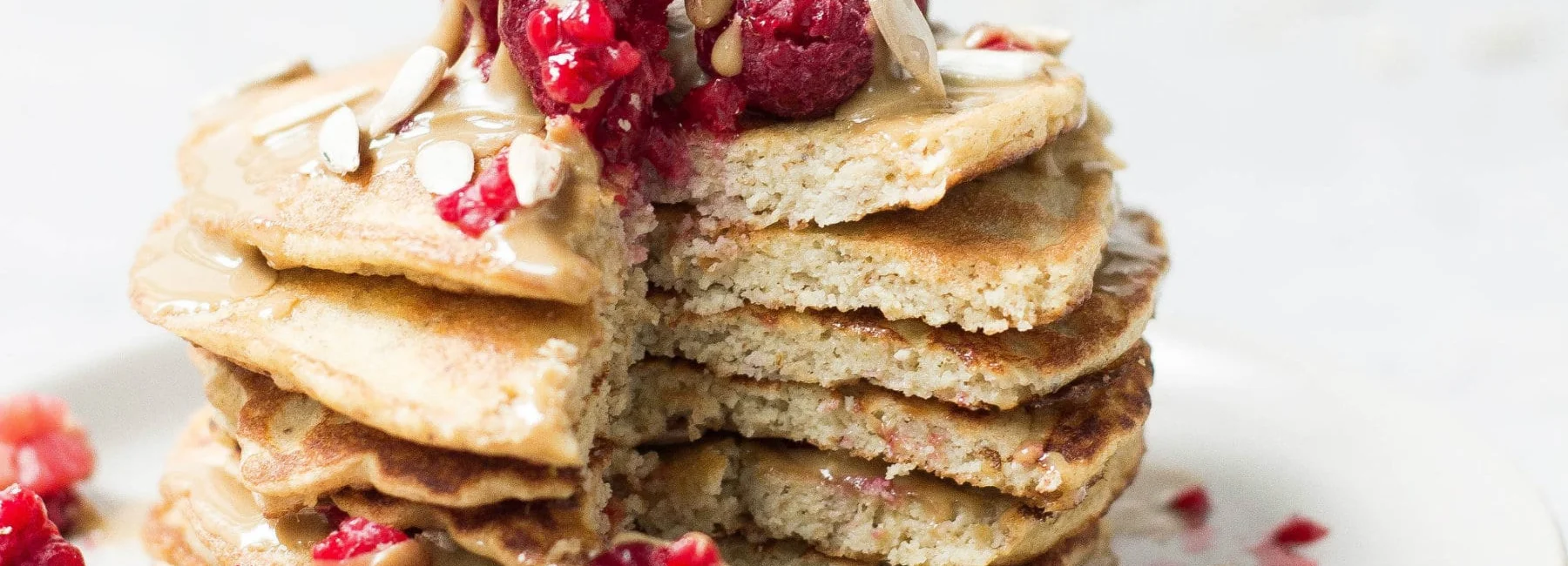 peanut butter protein pancakes