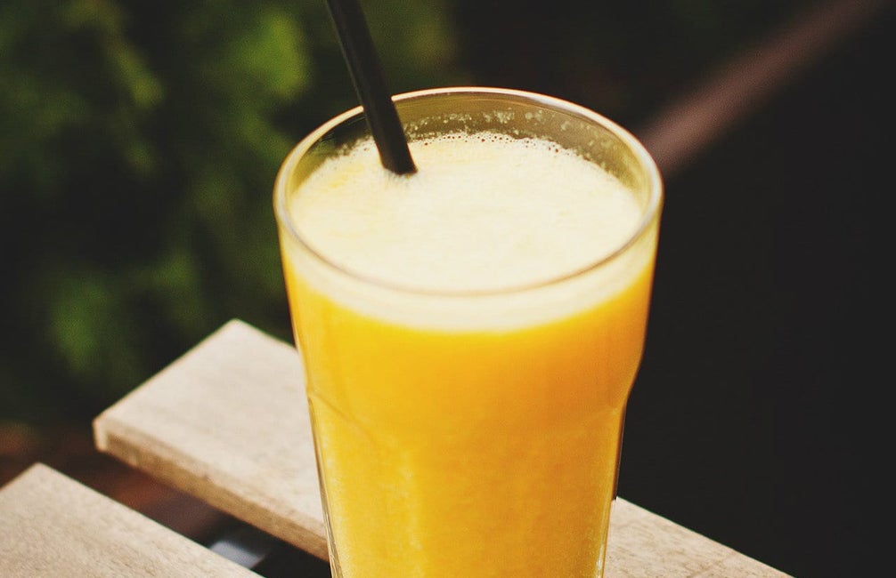 orange mocktail