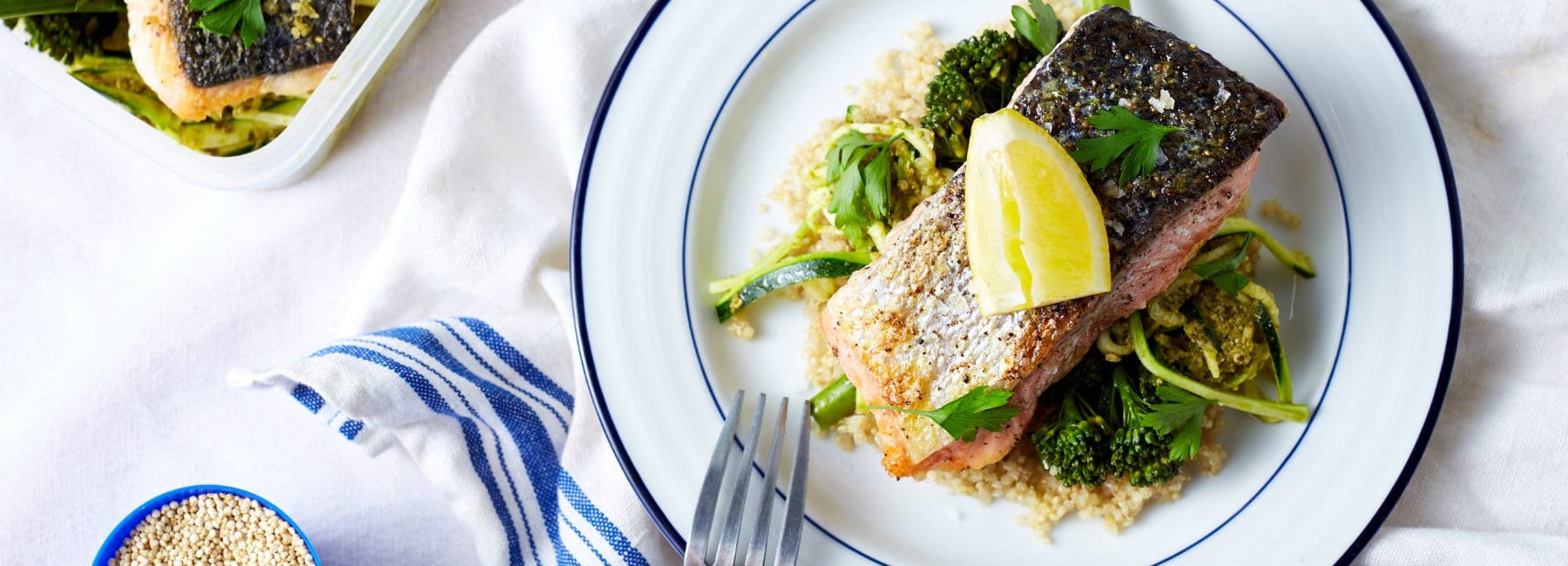 Salmon meal prep