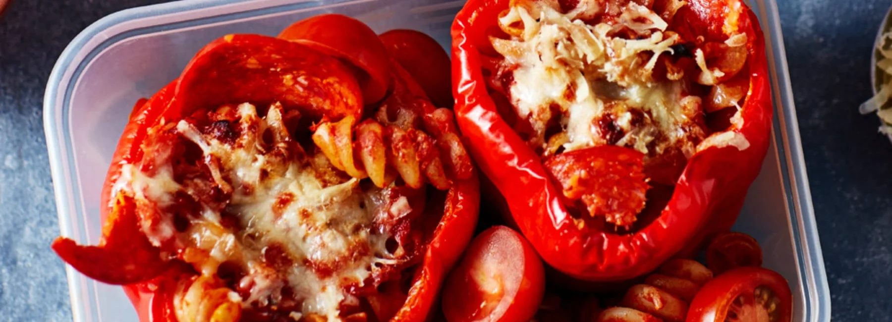 pizza stuffed peppers