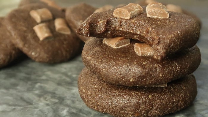 healthy brownie cookies