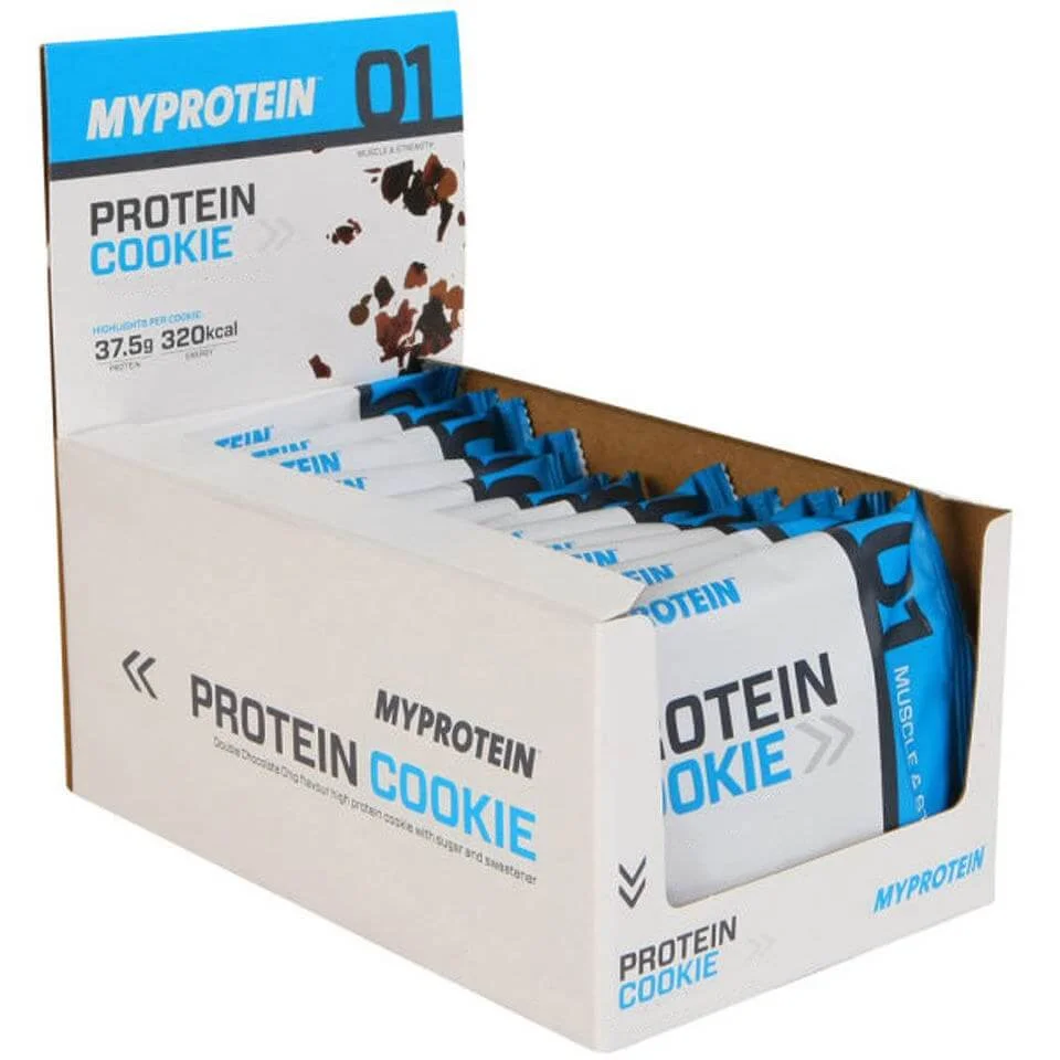 Protein Cookie - 12 x 2.6Oz - White Almond Image 1