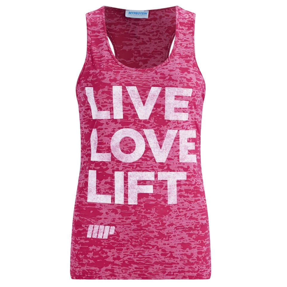 Myprotein Women's Burnout Vest - Pink - XS/US 2 - Pink Image 1