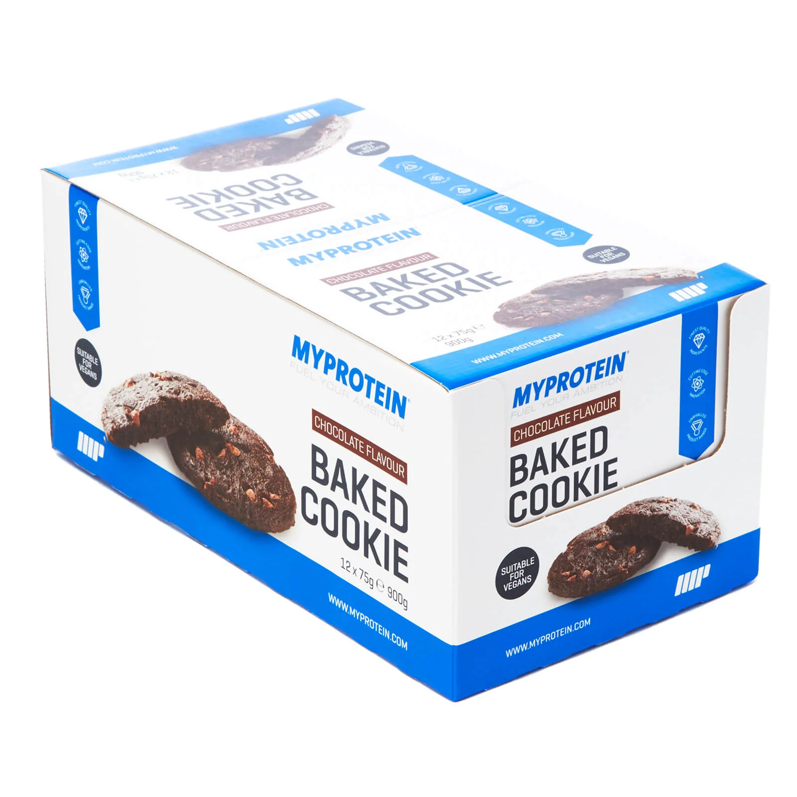 Protein Cookie - 12 x 60g - Chocolate Image 1