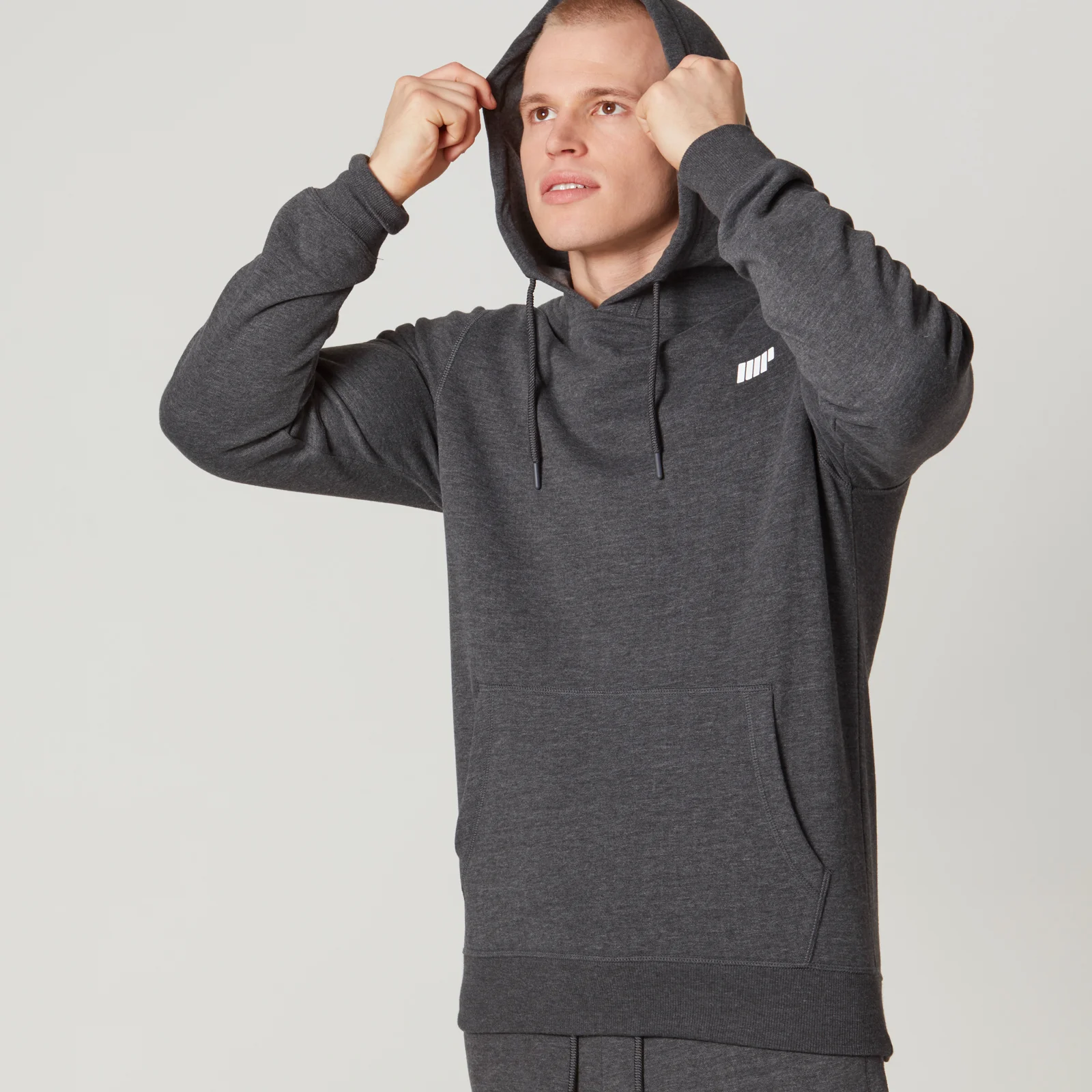 Tru-Fit Pullover Hoodie - S - Charcoal Image 1