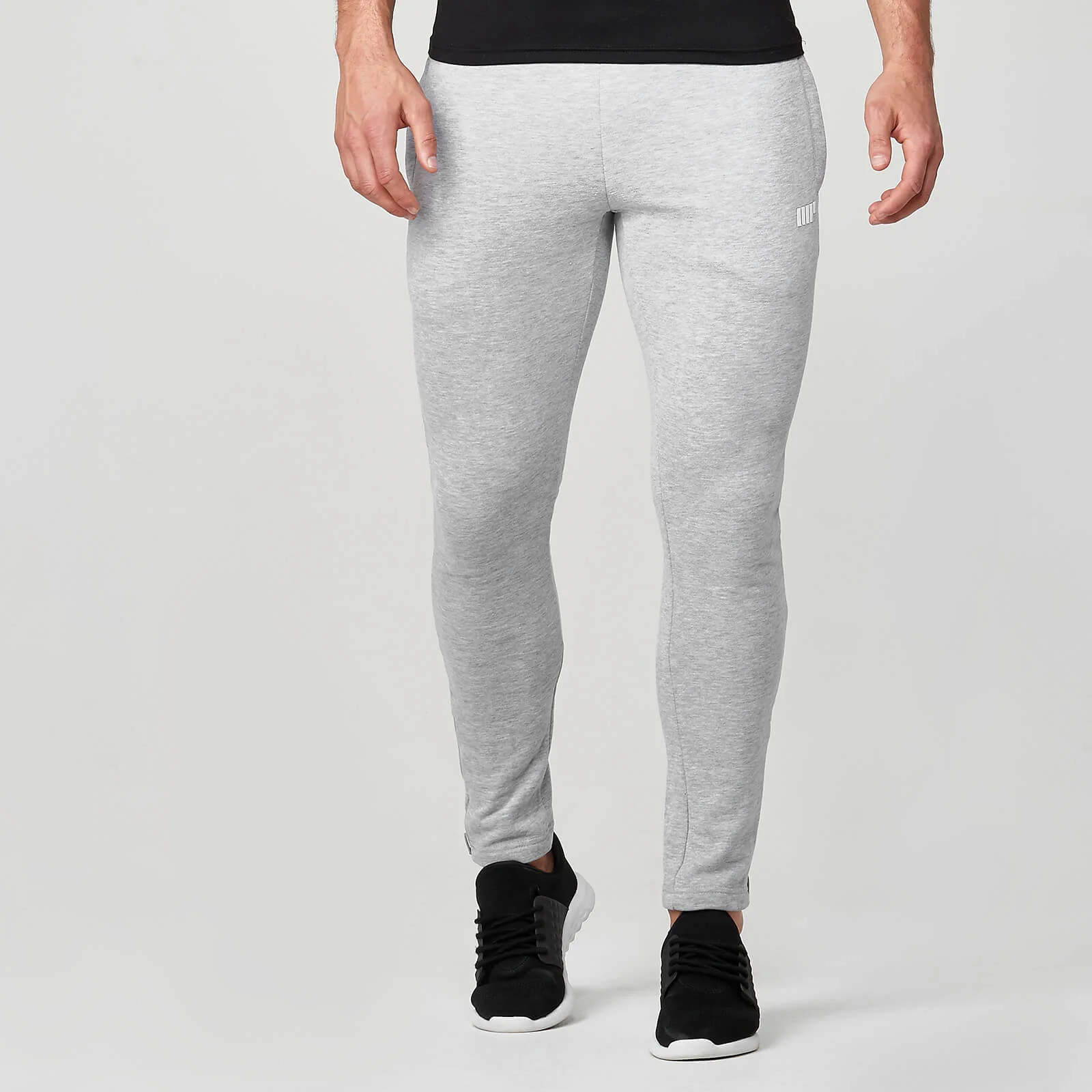 MP Men's Tru-Fit Zip Joggers - Grey - M Image 1