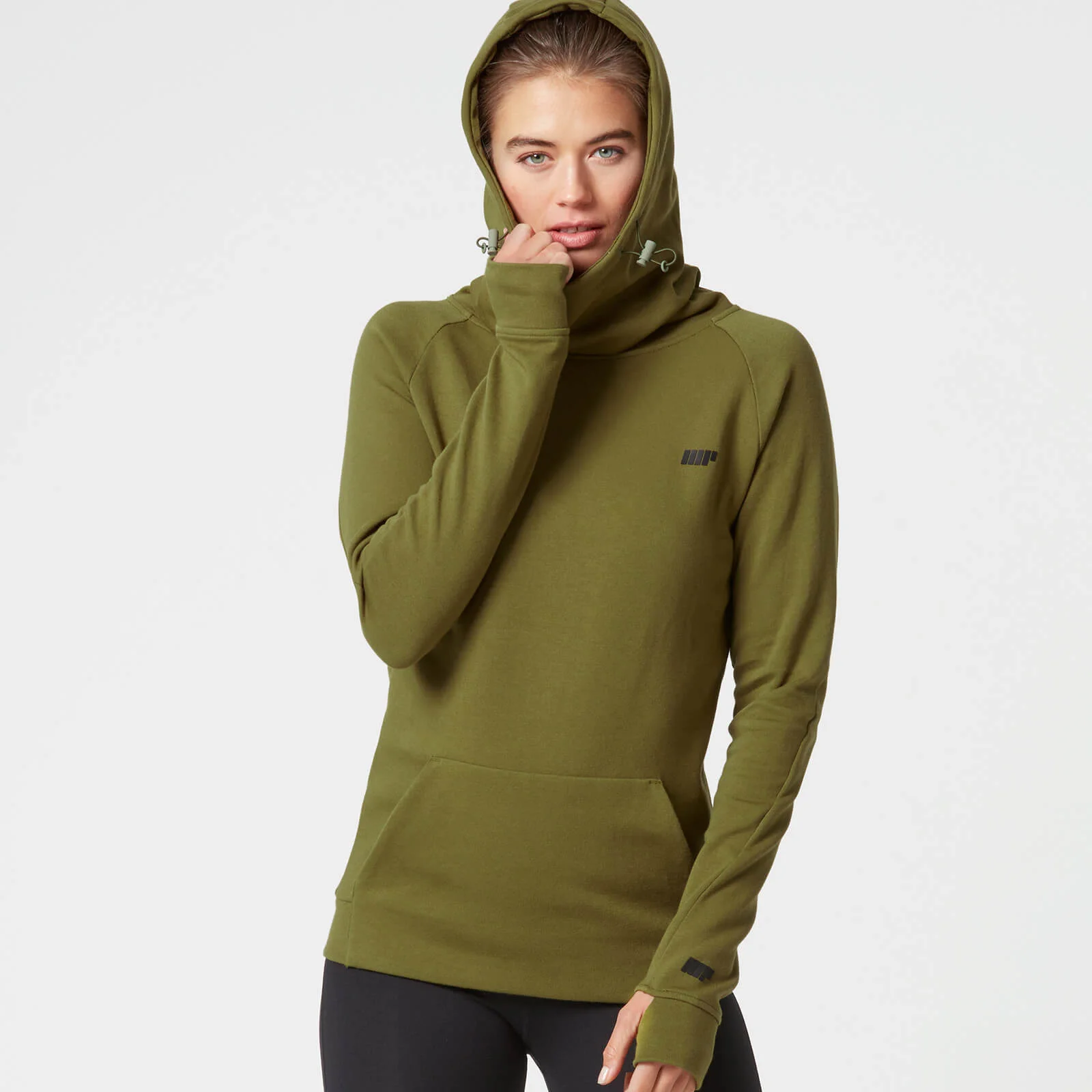 Pro-Tech Hoodie - XS - Khaki Image 1