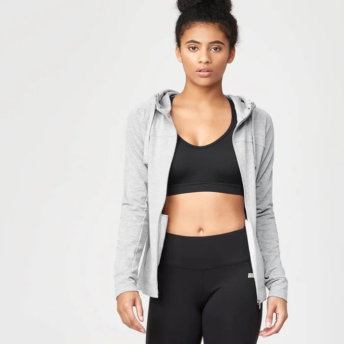 Superlite Slim Fit Zip Up Hoodie