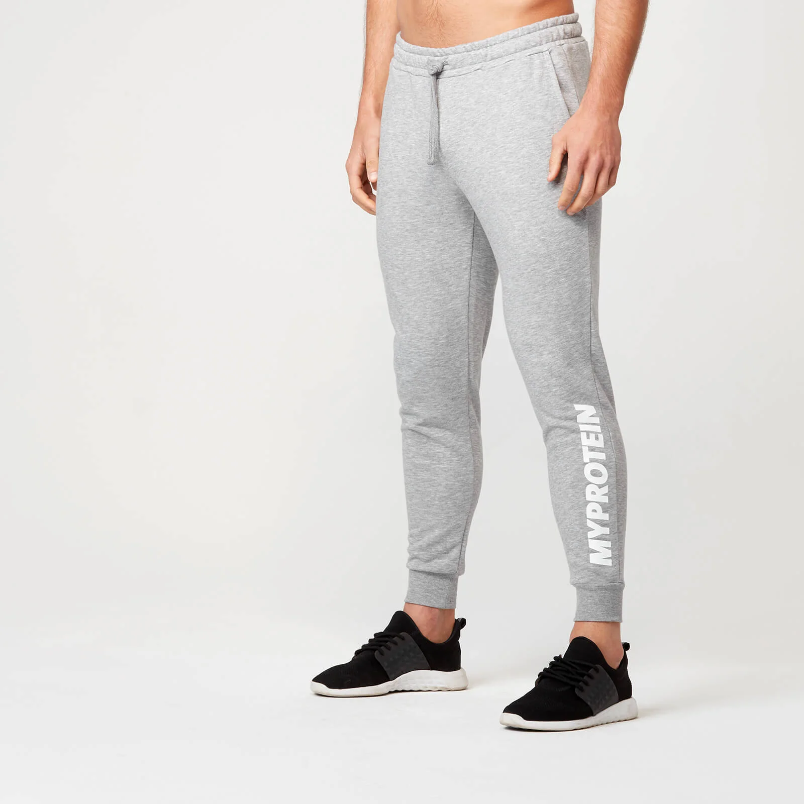 Logo Joggers - Grey Marl - S - Grey Marl Image 1
