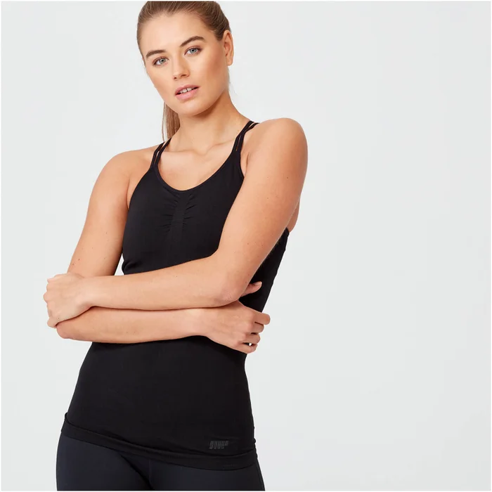 Shape Seamless Vest - Black