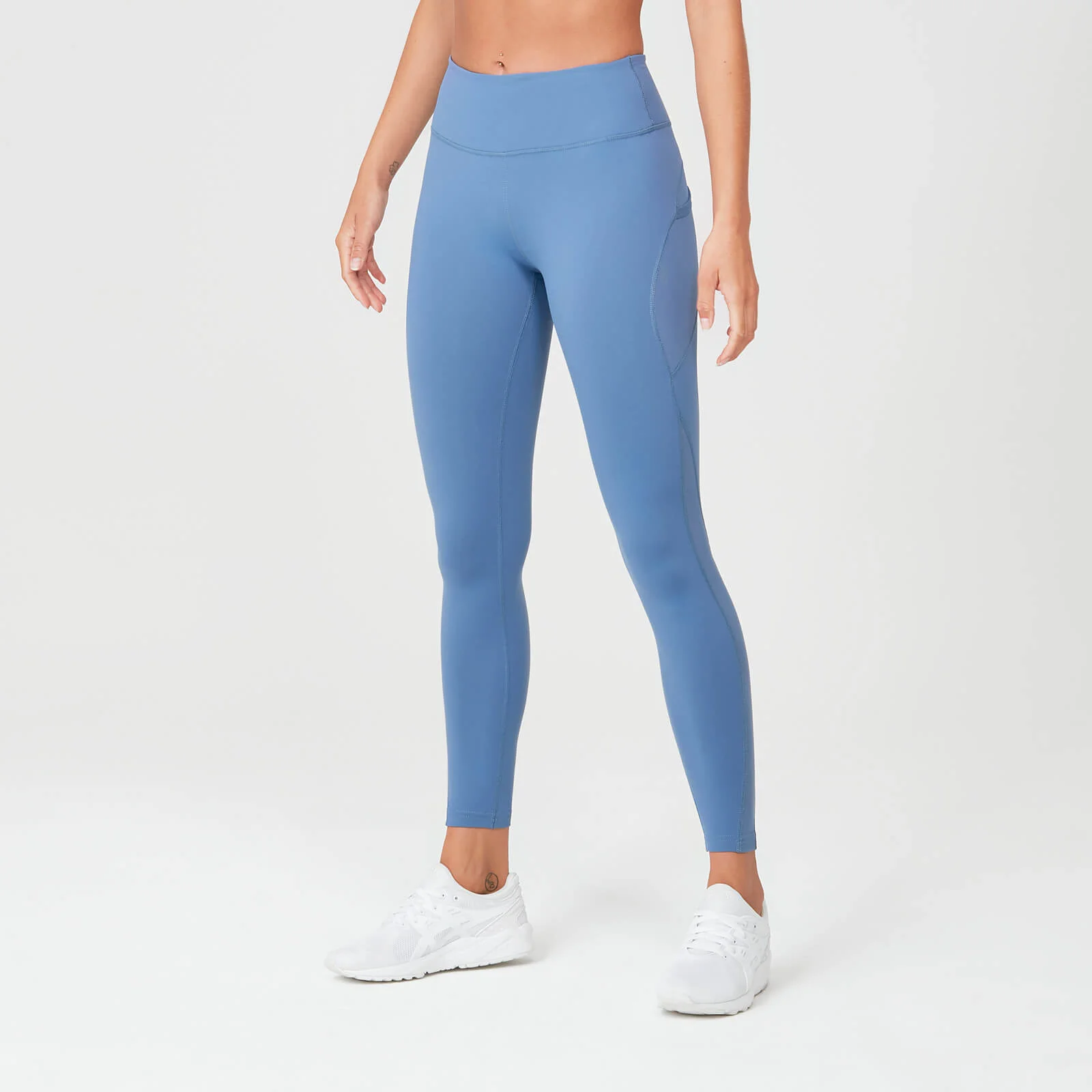 MP Women's Power Mesh Leggings - Thunder Blue - XS Image 1