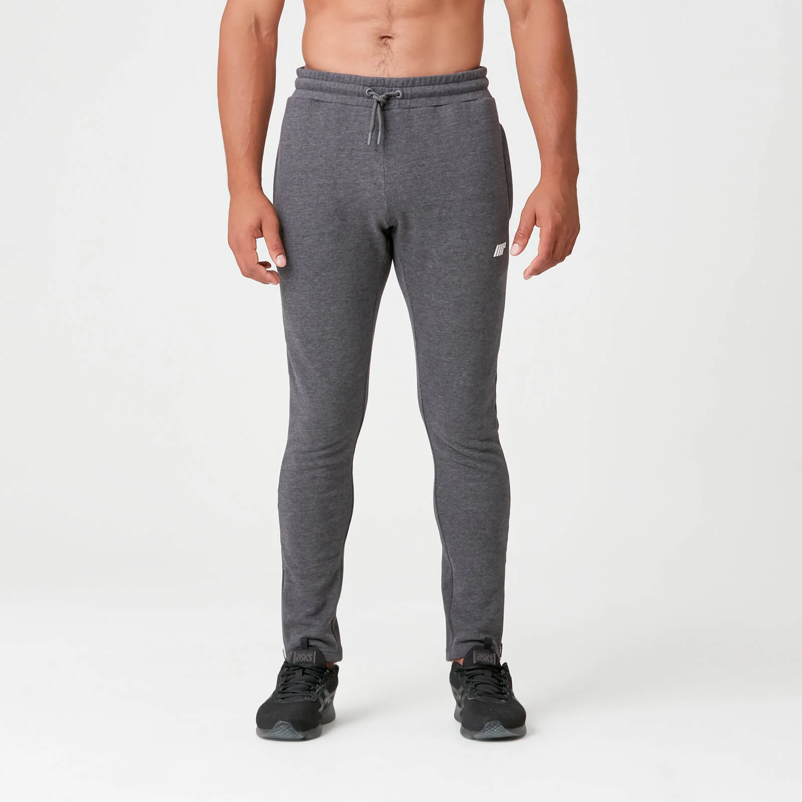MP Men's Tru-Fit Slim Fit Joggers - Charcoal Marl - S Image 1
