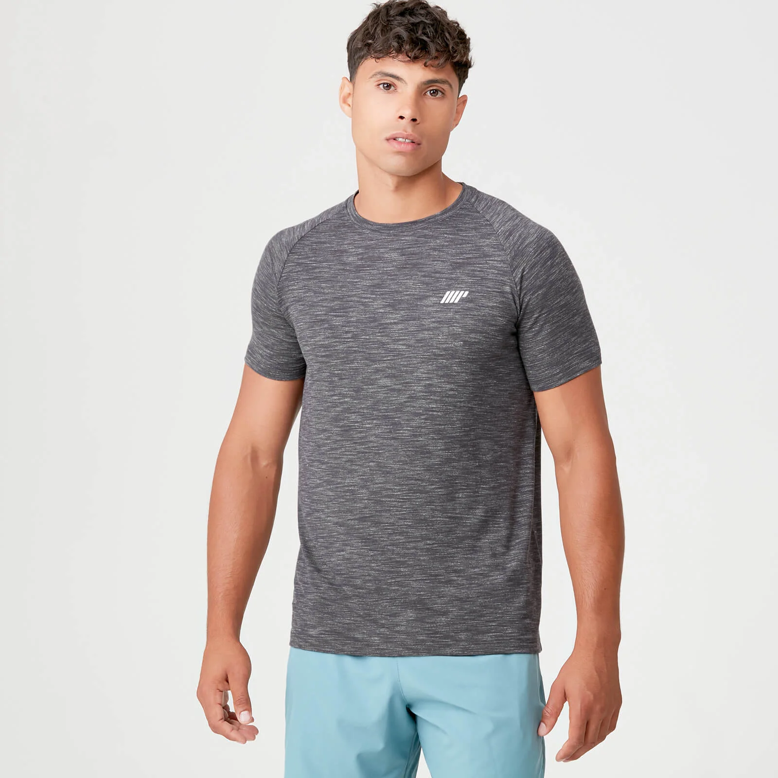 MP Men's Performance T-Shirt - Charcoal Marl - XS Image 1