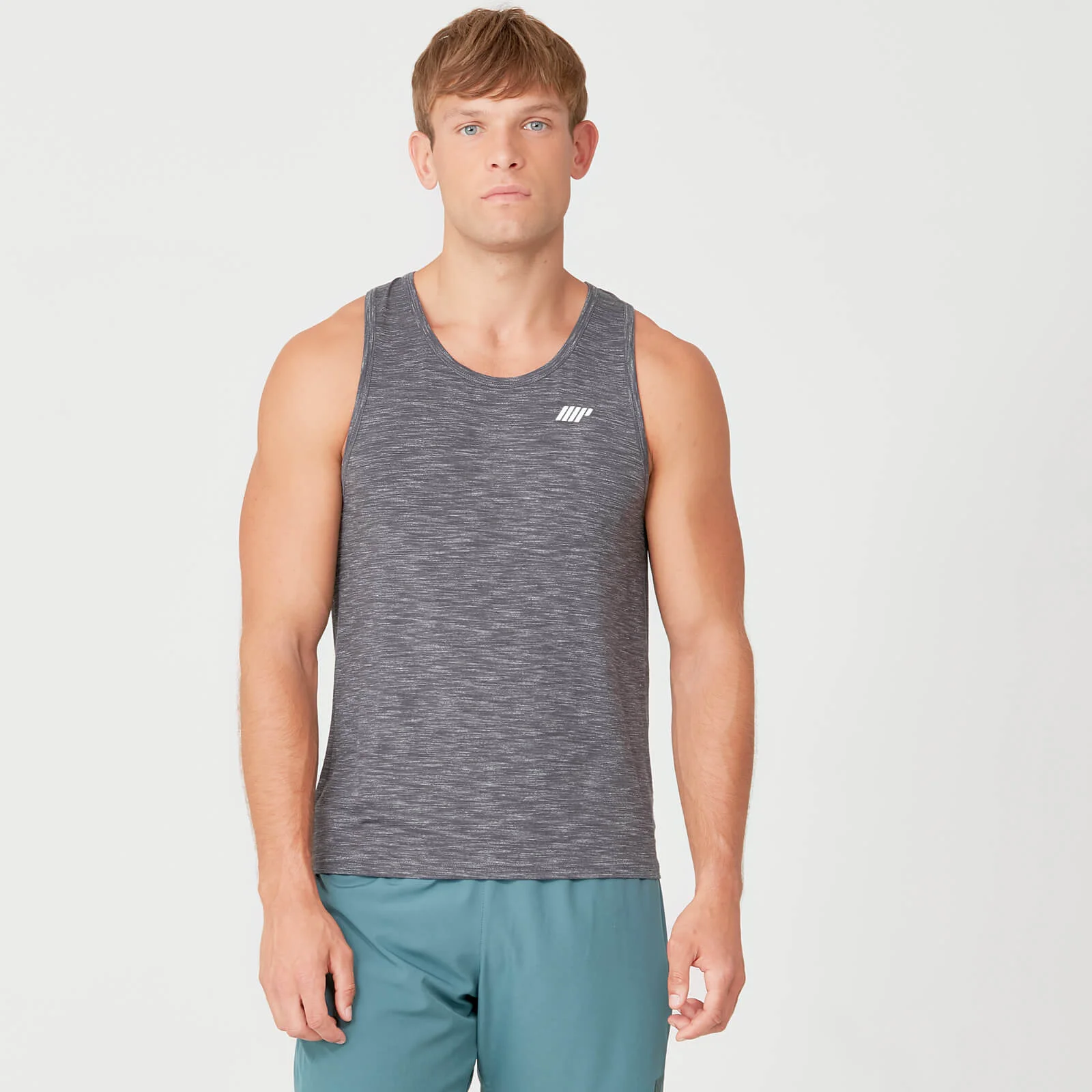 MP Men's Performance Tank Top - Charcoal Marl - XS Image 1