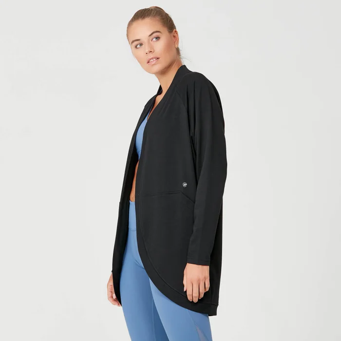 Superlite Cardigan - Black