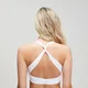MP Women's Power Cross Back Sports Bra - White