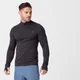 MP Men's Seamless 1/4 Zip Top - Black