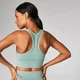 Acid Wash Sports Bra - Seafoam