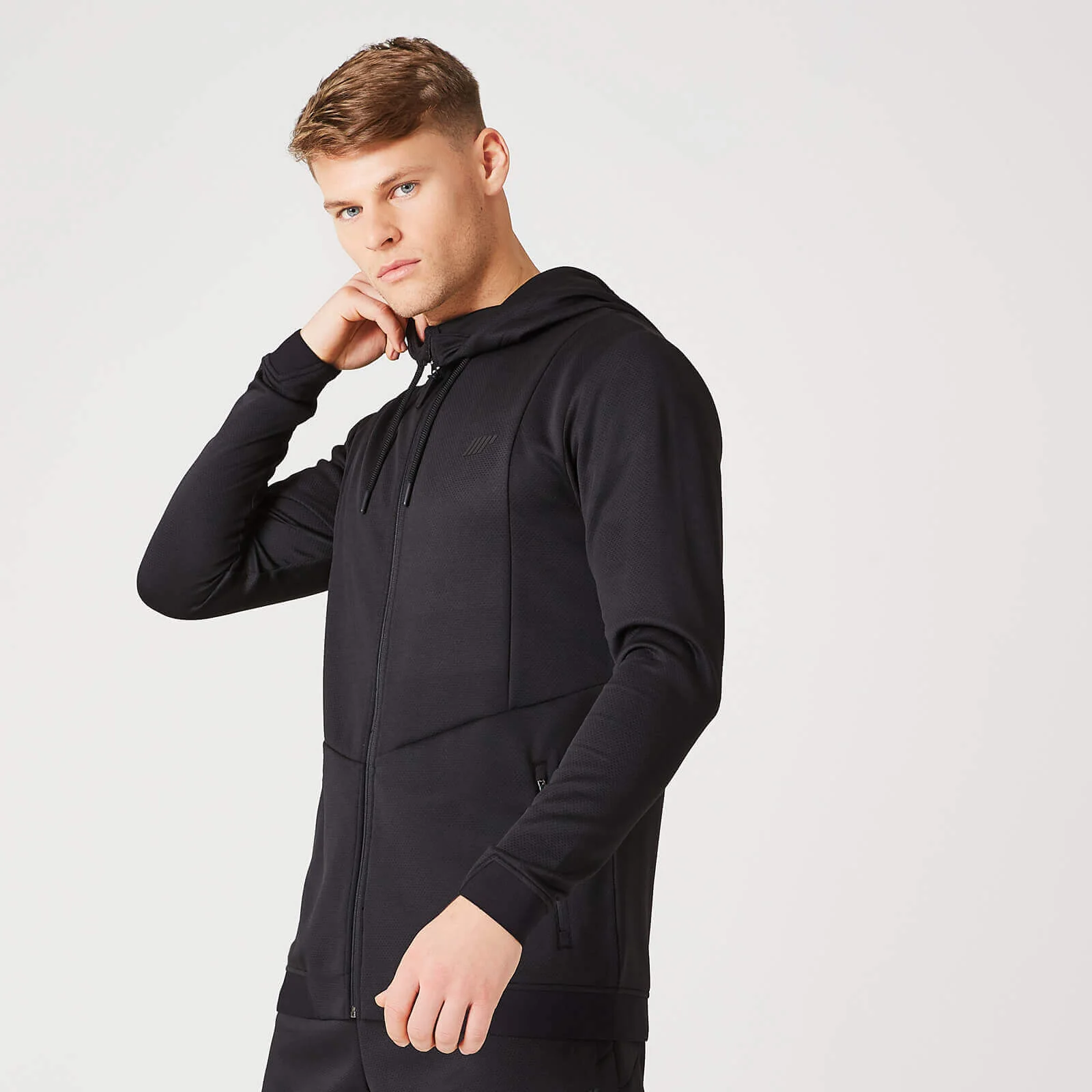 Luxe Lite Hoodie – Black - XS Image 1