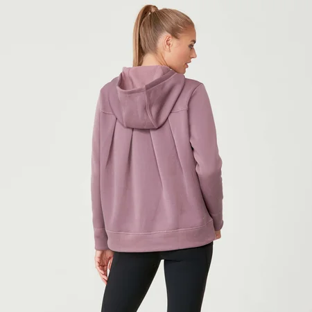 Forever Warm Cape Hoodie - Mauve