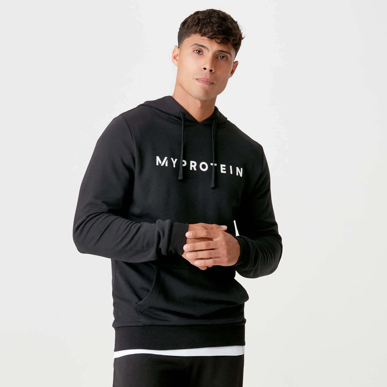 MP Men's The Original Pullover Hoodie - Black - XS Image 1