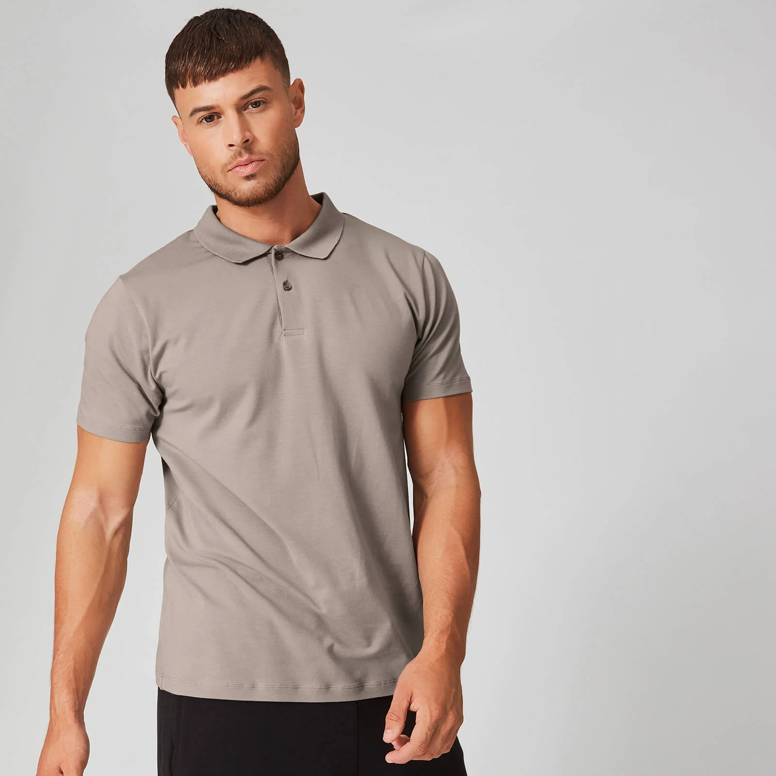 Luxe Classic Polo - Quarry - XS Image 1