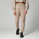 High-Waisted Acid Wash Joggers - Sesame