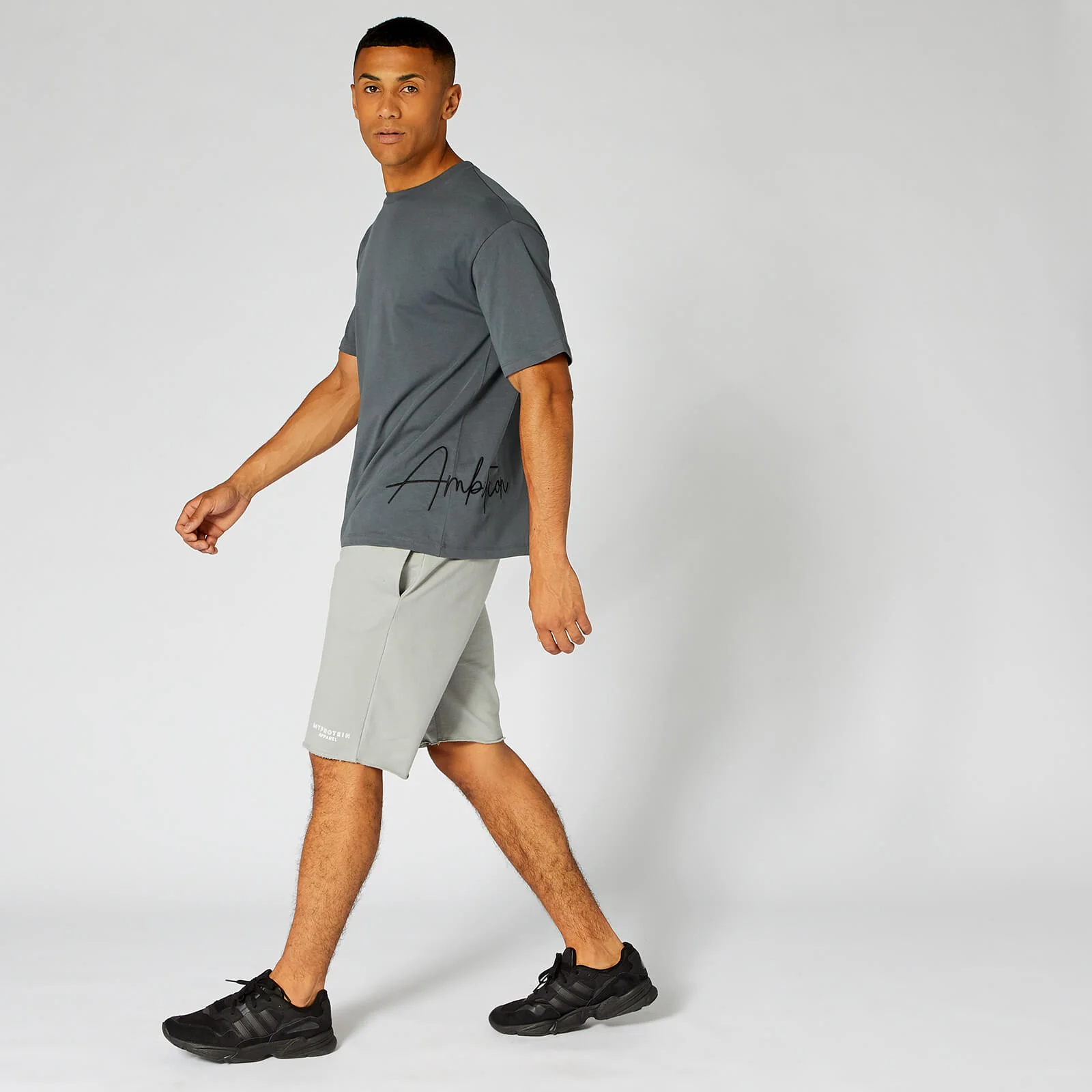 Neon Signature Oversized T-Shirt - Grey - XS Image 1