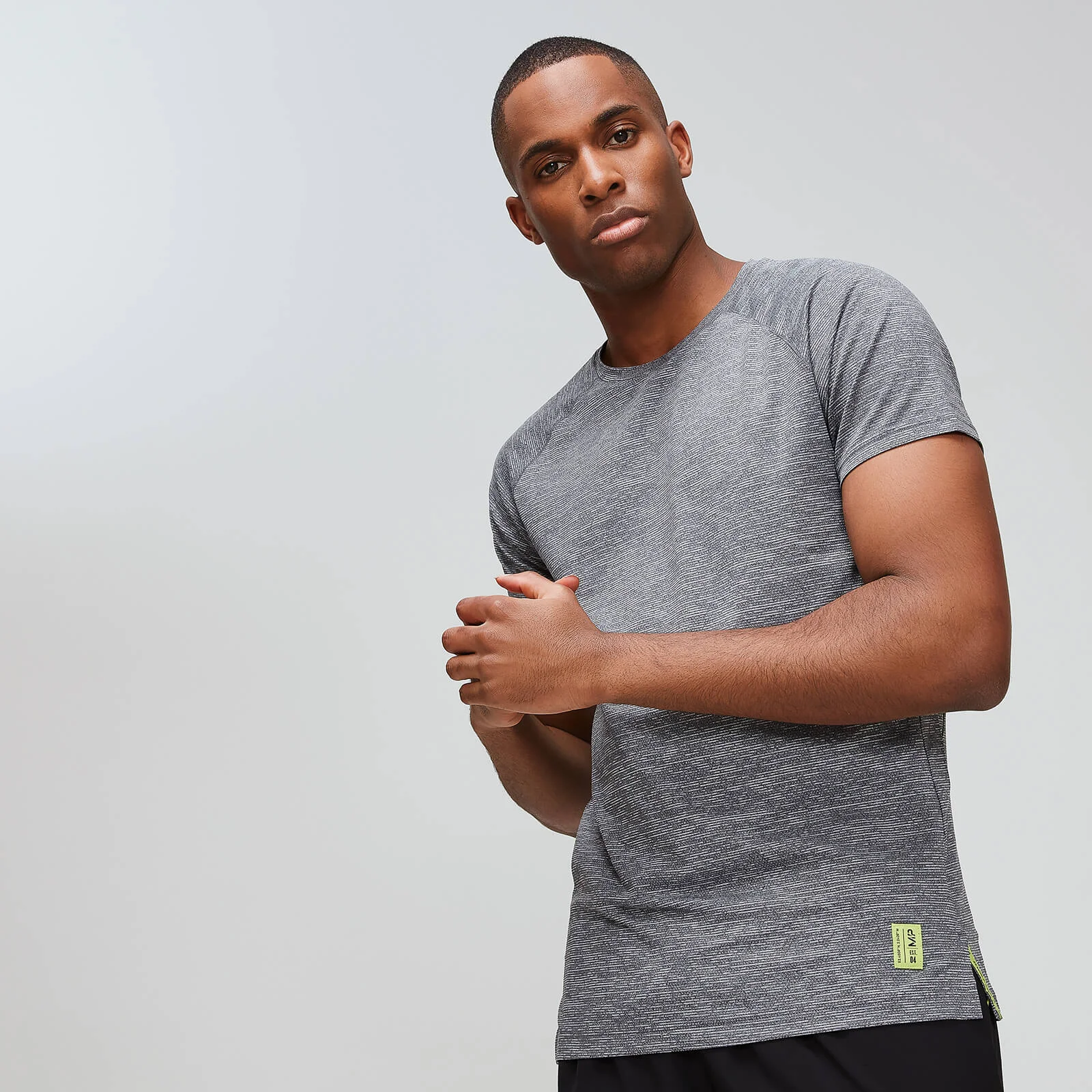 MP Men's Training T-Shirt - Carbon Marl - XS Image 1