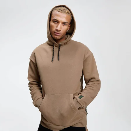 MP Men's Rest Day Tape Hoodie - Camel