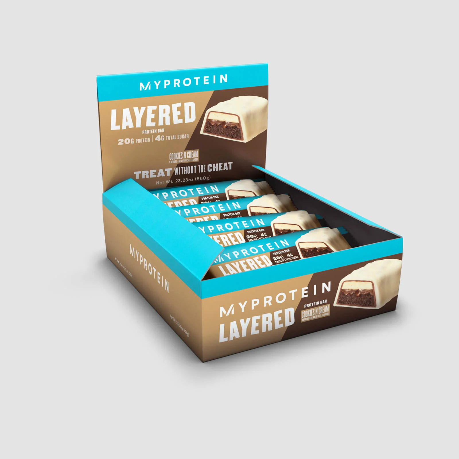 Layered Bar - Cookies and Cream Image 1