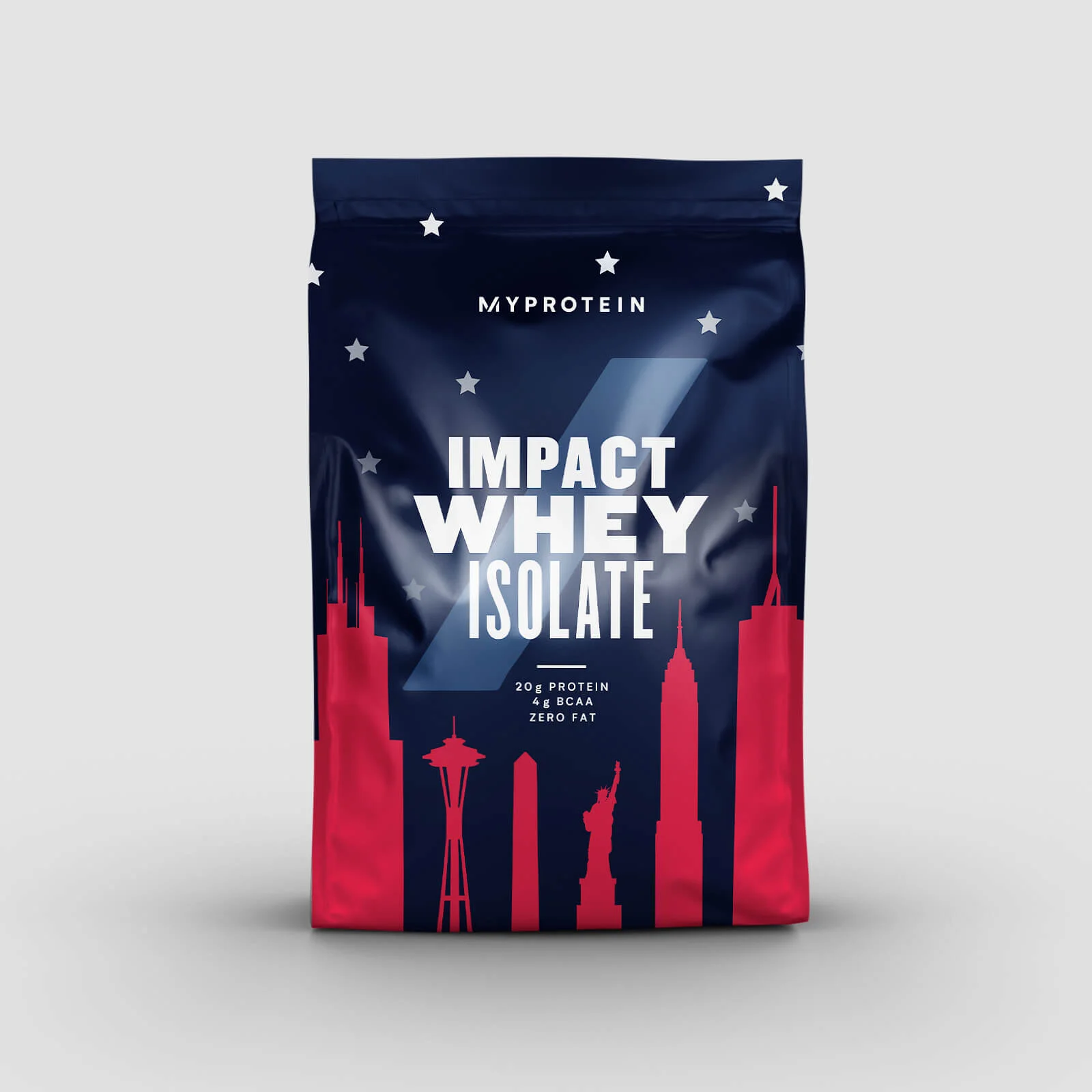 Stars and Stripes Impact Whey Isolate - 2.2lb - Chocolate Brownie Image 1