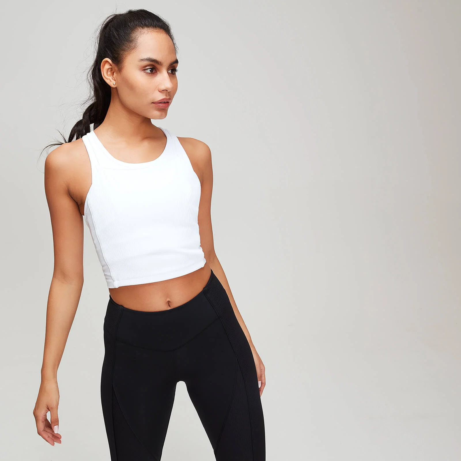MP Textured Training Women's Vest - White - XS Image 1