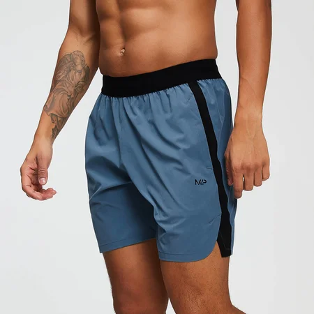 MP Men's Training Shorts - Washed Blue