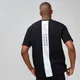 MP Men's Rest Day Stripe Graphic T-Shirt - Black