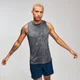 MP Training Men's Distressed Drop Armhole Tank Top - Carbon