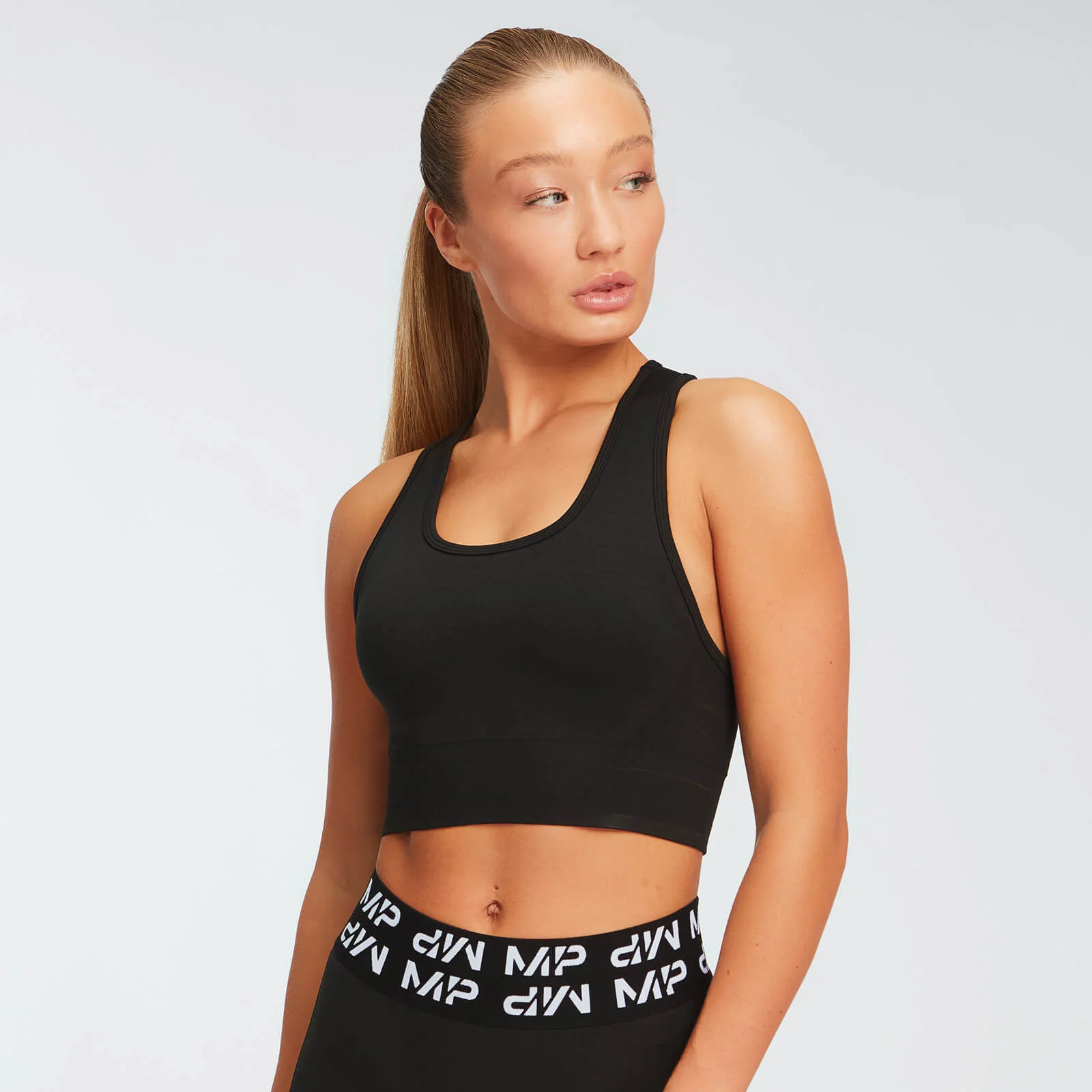 MP Women's Curve Sports Bra - Black - XXL Image 1