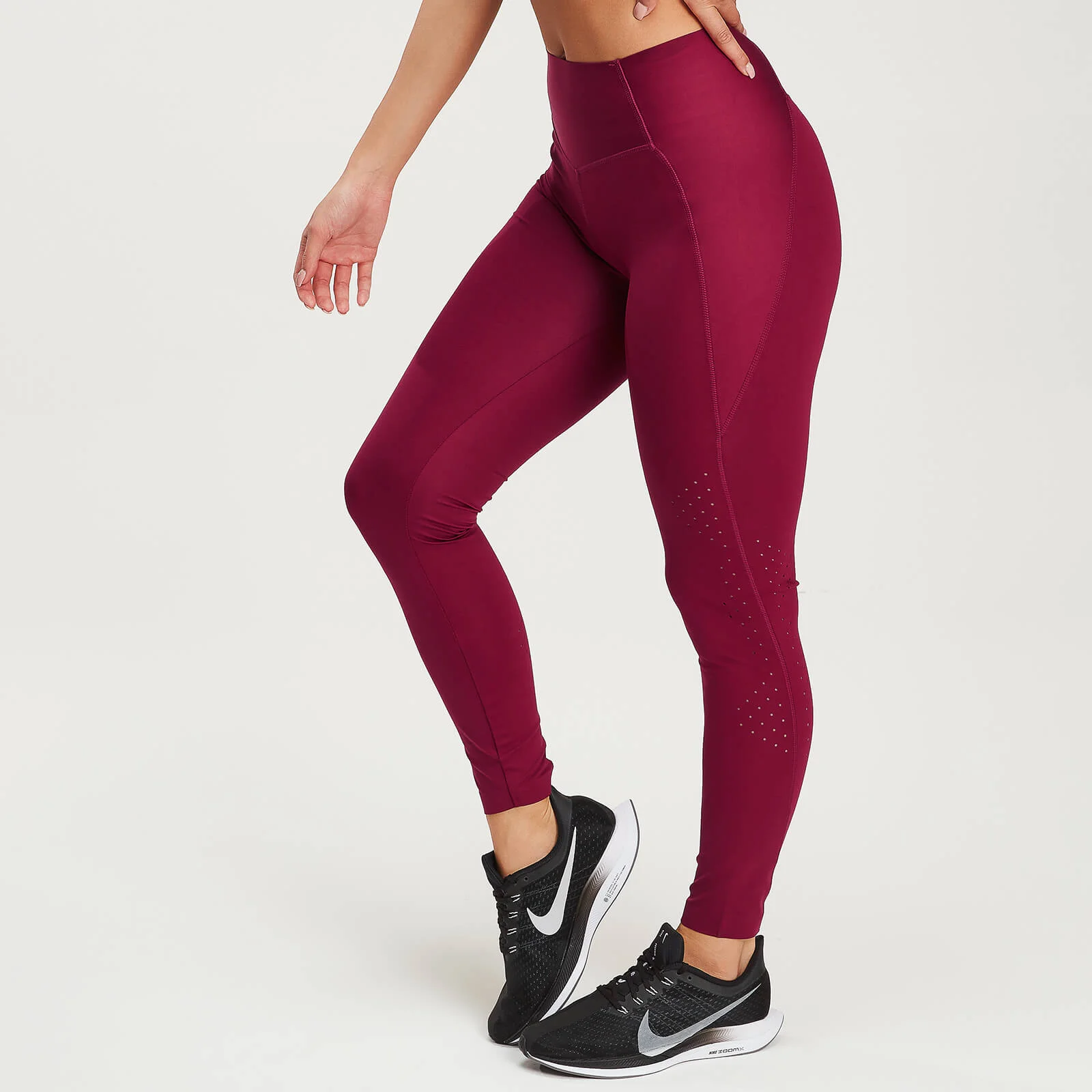 MP Women's Velocity Sculpt Leggings - Plum - XS Image 1