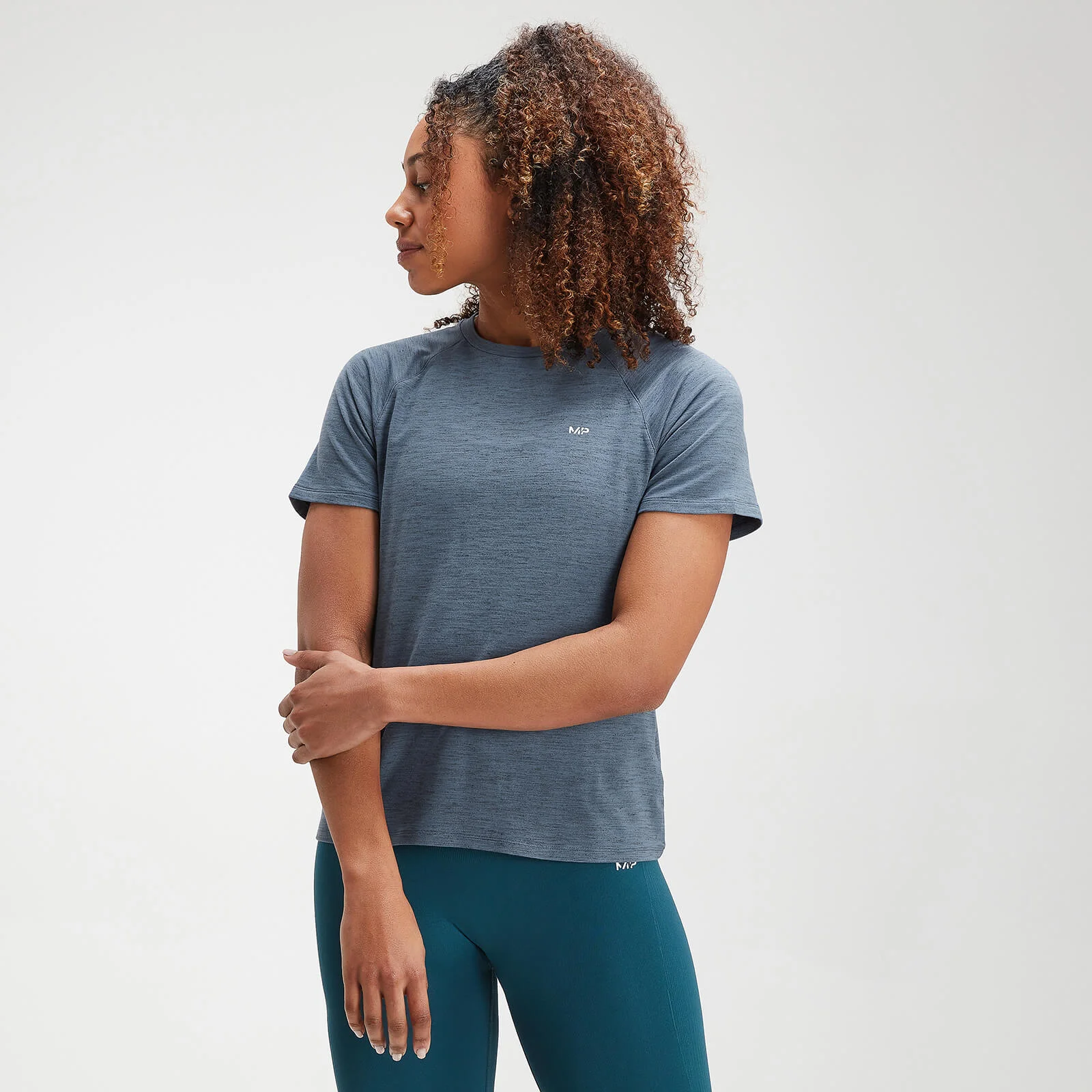MP Women's Performance Training T-Shirt - Galaxy Marl - XXS Image 1