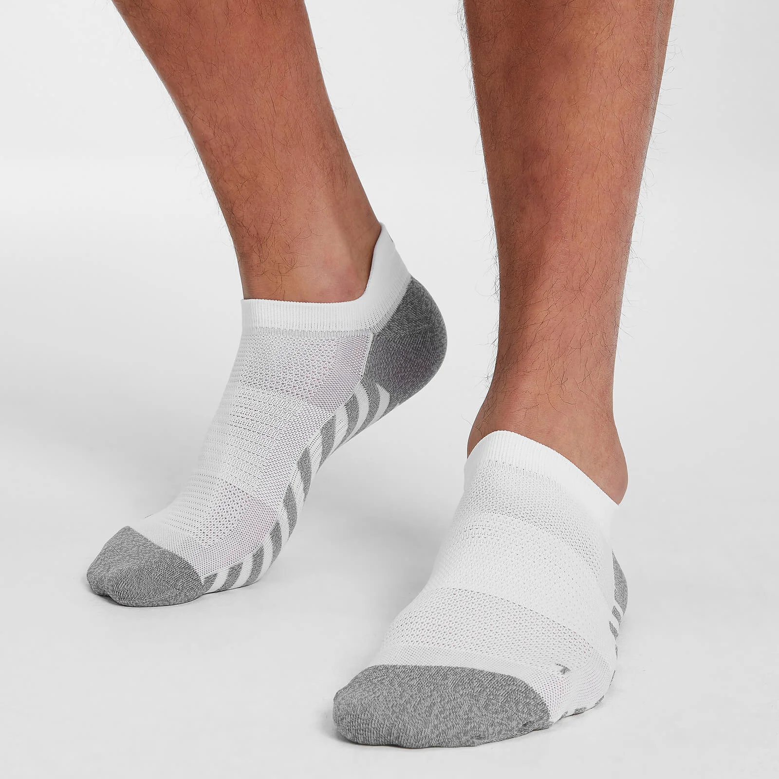 MP Running Anti Blister Socks – White - UK 3-6 Image 1